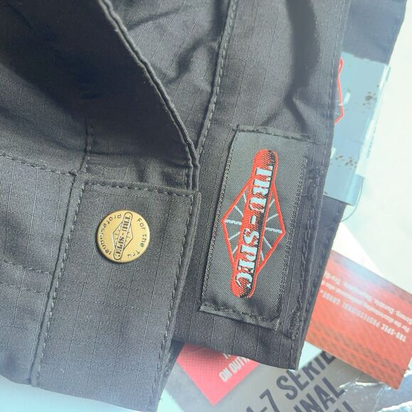 Tru-Spec Pants Mens 40x32 Black 24-7 Series Tactical 65/35 Poly/Cotton Rip-Stop - Picture 9 of 10